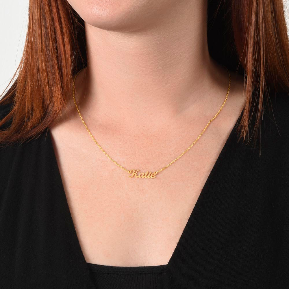 Custom Name Necklace – Personalized Gift