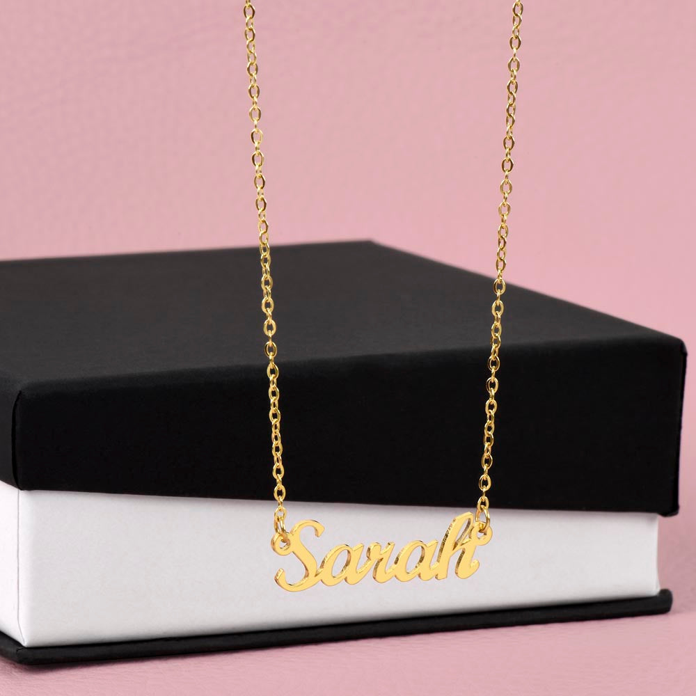 Custom Name Necklace – Personalized Gift