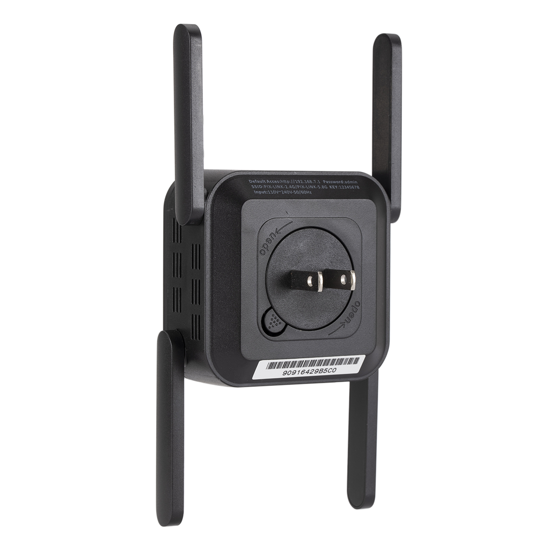 WiFi Signal Amplifier 5G WiFi Repeater 2.4G Wi-Fi Range Extender Internet Booster
